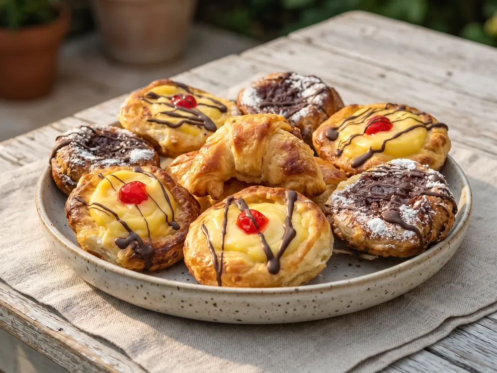 Facturas sin gluten de Bilu recién horneadas